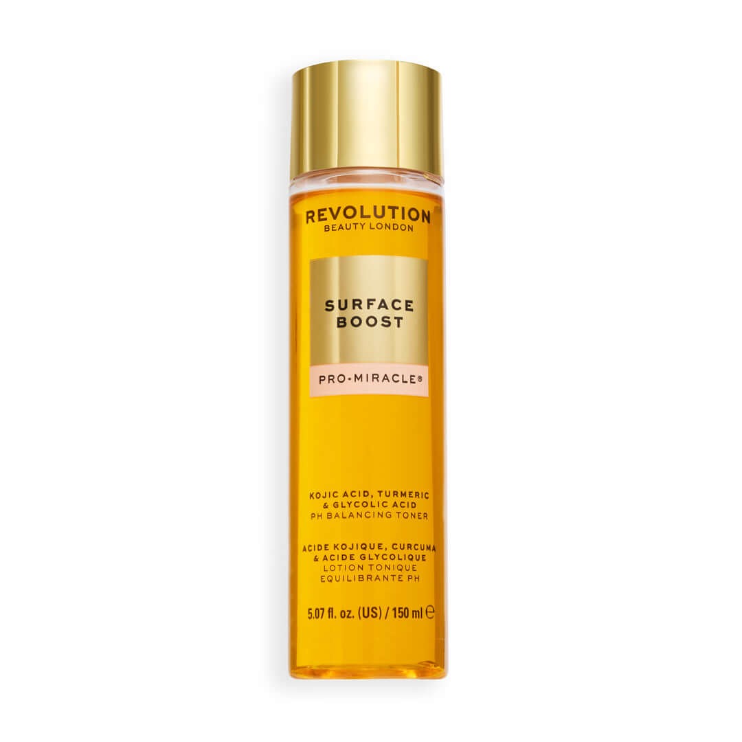 Revolution Pro Miracle Surface Boost Kojic Acid, Turmeric + Glycolic Acid Toner