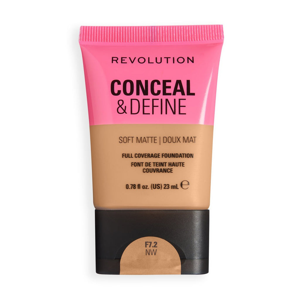 Revolution Conceal & Define Soft Matte Tube Foundation