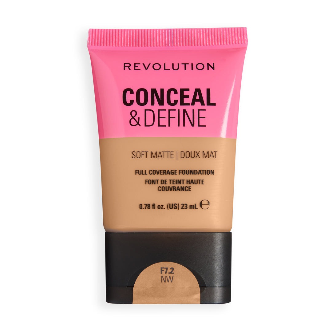 Revolution Conceal & Define Soft Matte Tube Foundation