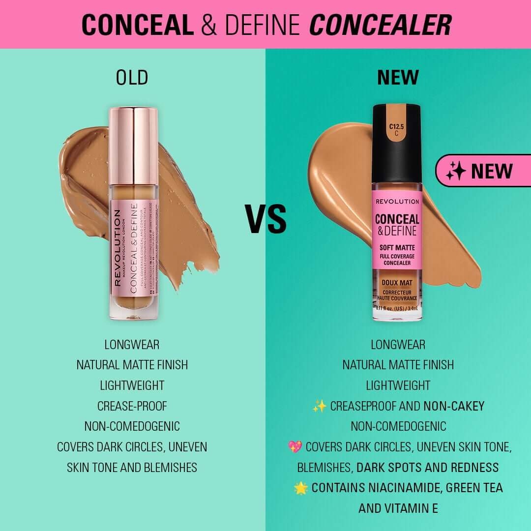 Revolution Conceal and Define Full Coverage Concealer