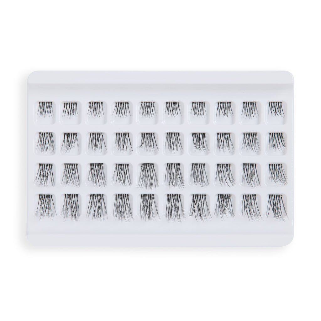 BH Los Angeles Natural Individual Lashes Cluster Queen