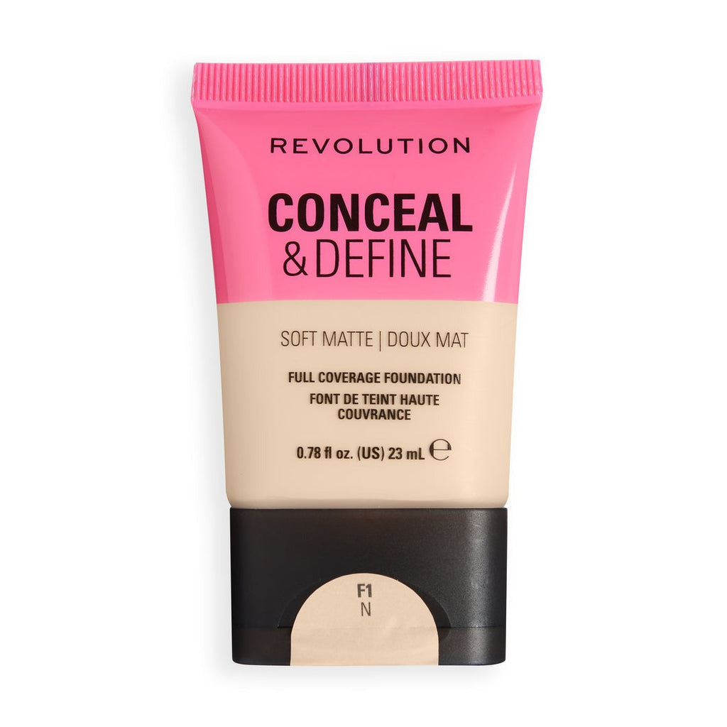 Revolution Conceal & Define Soft Matte Tube Foundation
