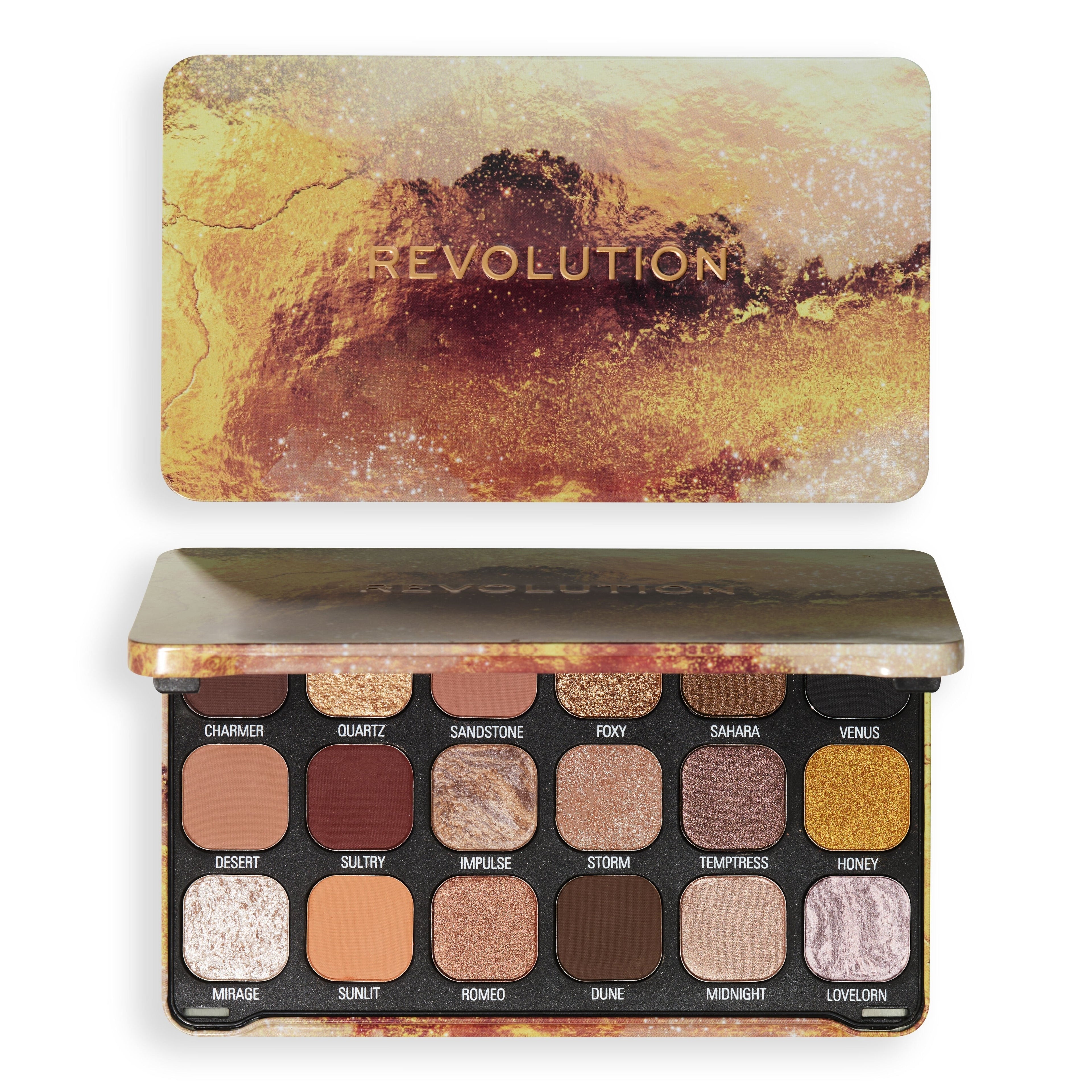 Revolution Forever Flawless Eyeshadow Palette Bronze Temptation
