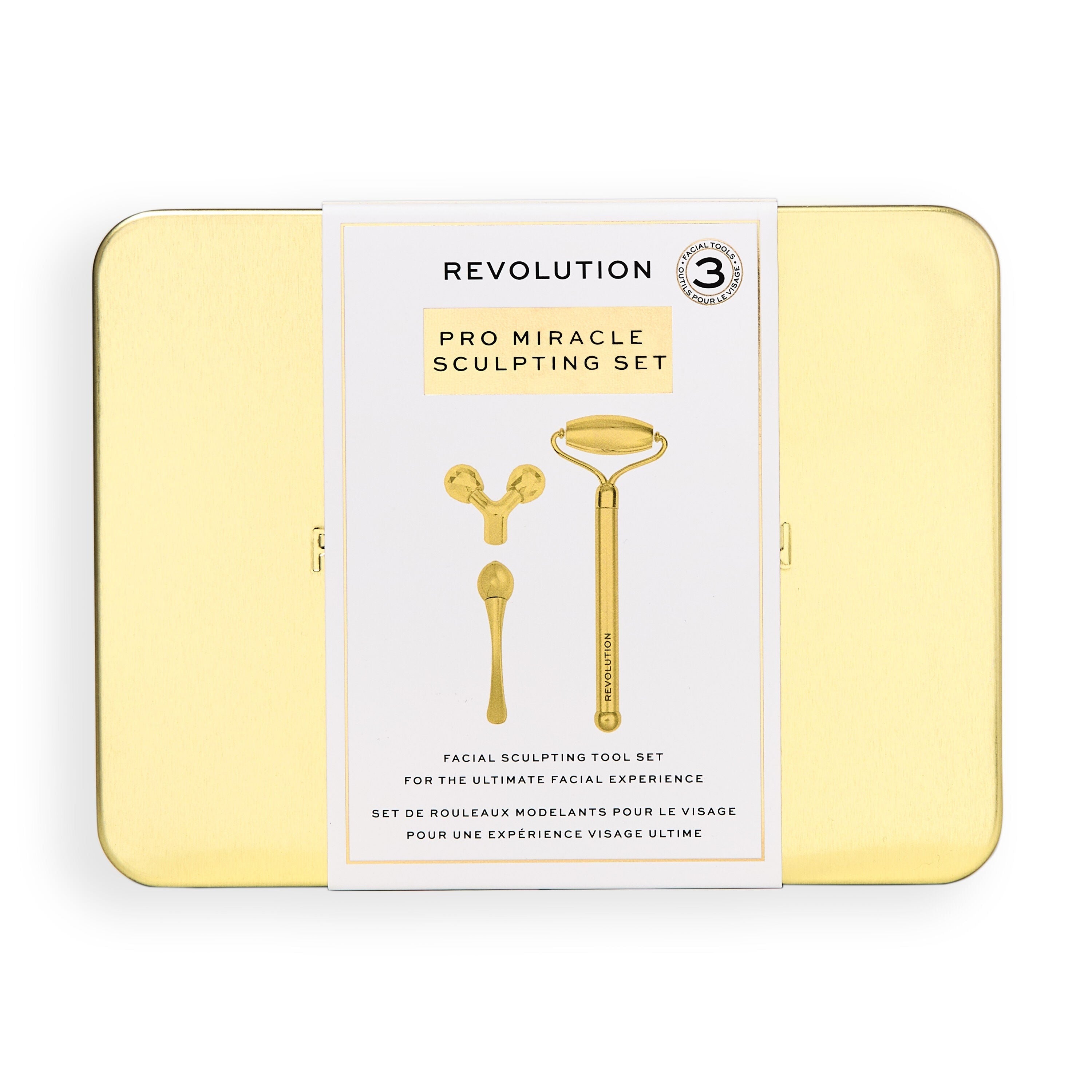 Revolution Pro Miracle Sculpting Facial Roller Set