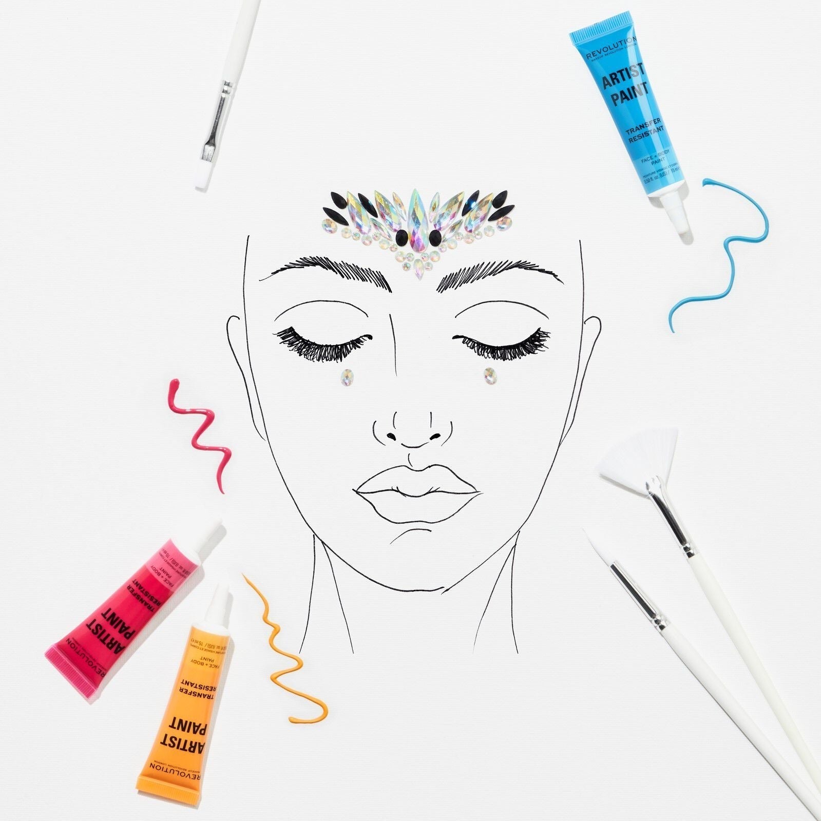 Revolution Artist Collection Face Jewels