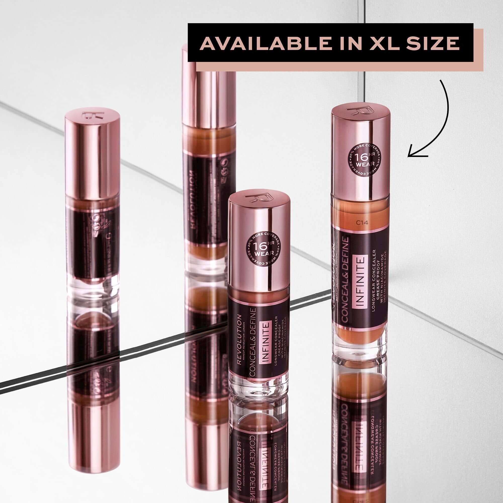 Revolution Conceal & Define Infinite Longwear Concealer (5ml)