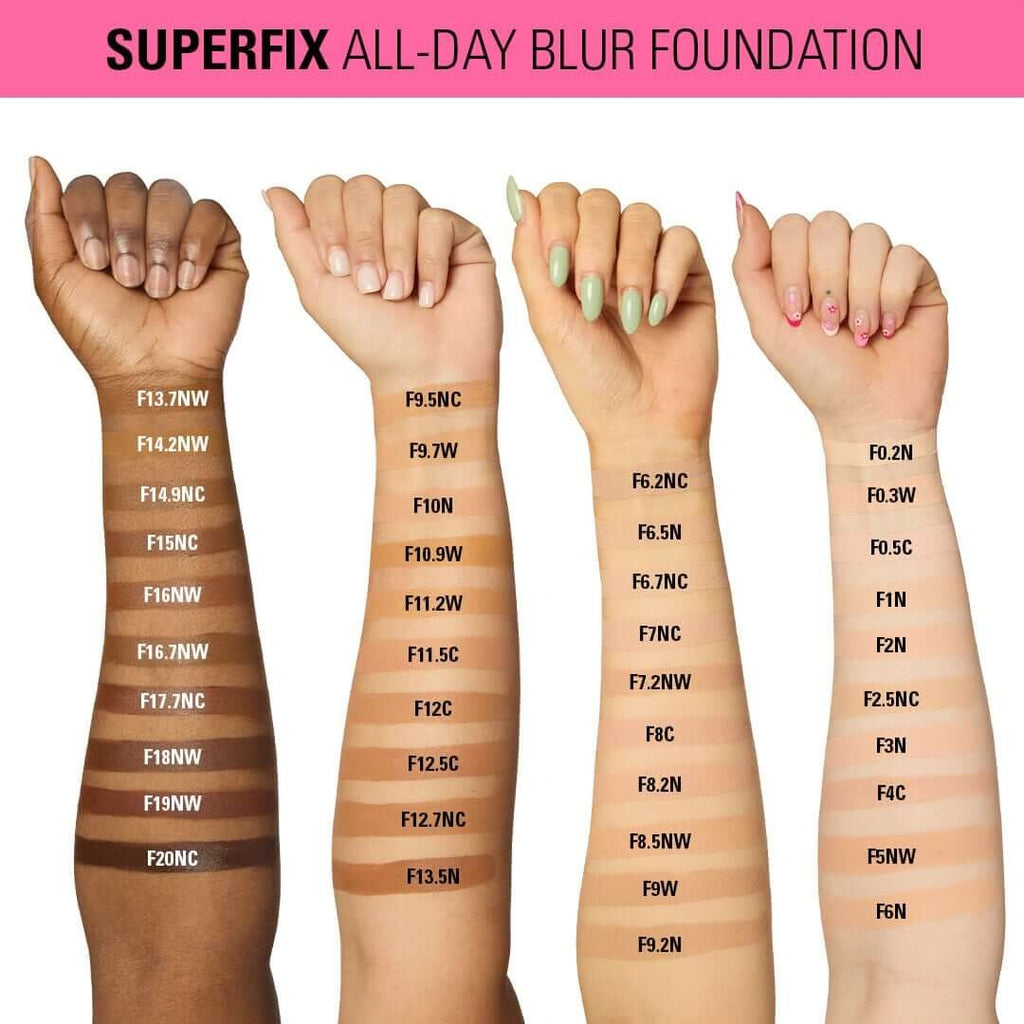 Revolution Superfix Blur Longwear Foundation