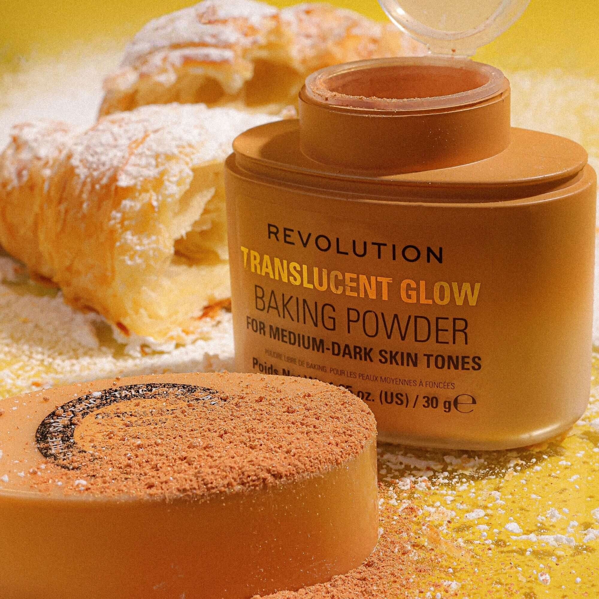 Revolution Translucent Glow Loose Baking Powder