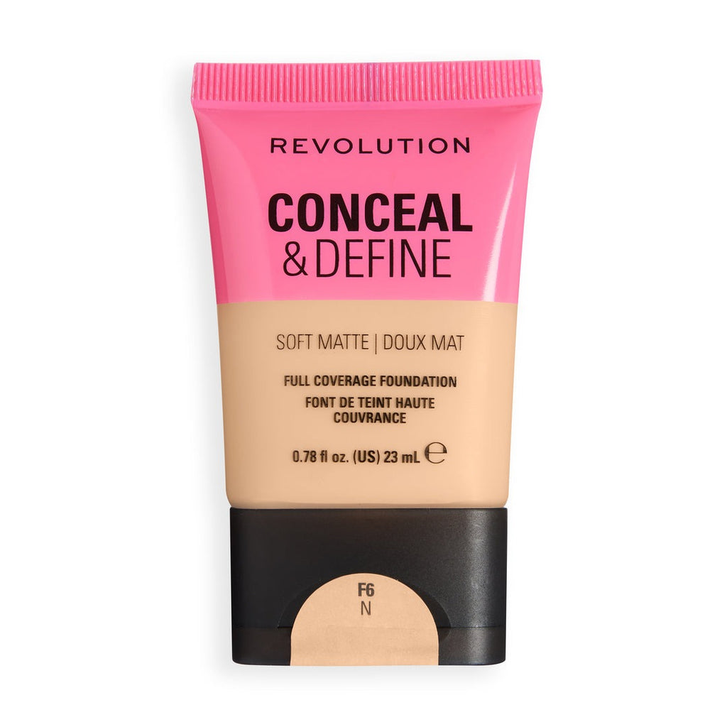 Revolution Conceal & Define Soft Matte Tube Foundation