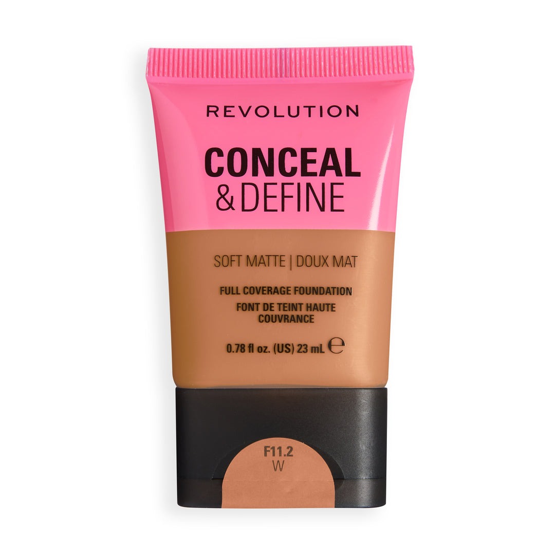Revolution Conceal & Define Soft Matte Tube Foundation
