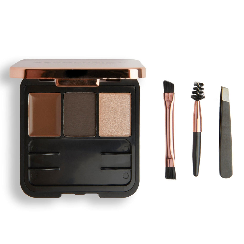 Revolution Brow Sculpt Kit Dark Brown