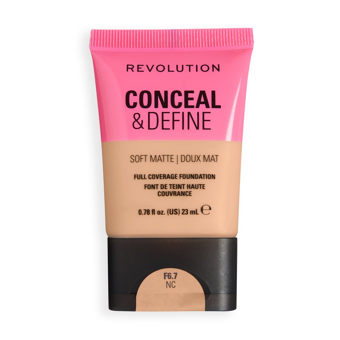 Revolution Conceal & Define Soft Matte Tube Foundation
