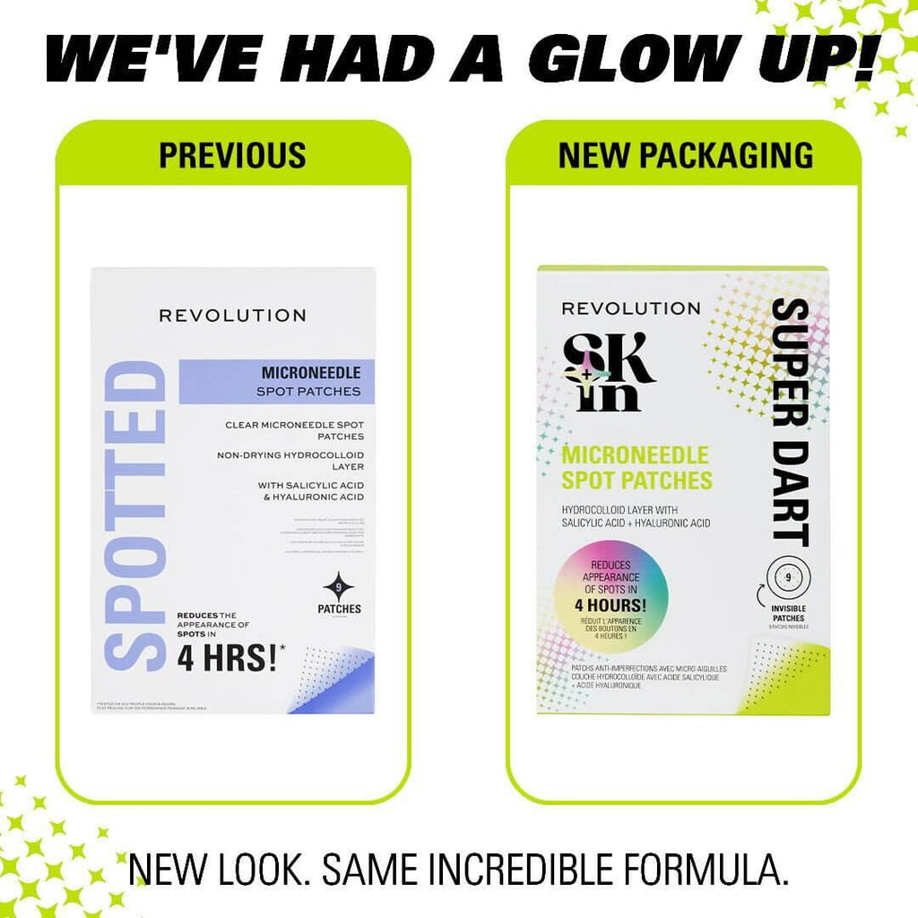 Revolution Skin Super Dart Microneedle Salicylic Acid Hydrocolloid Spot Patches