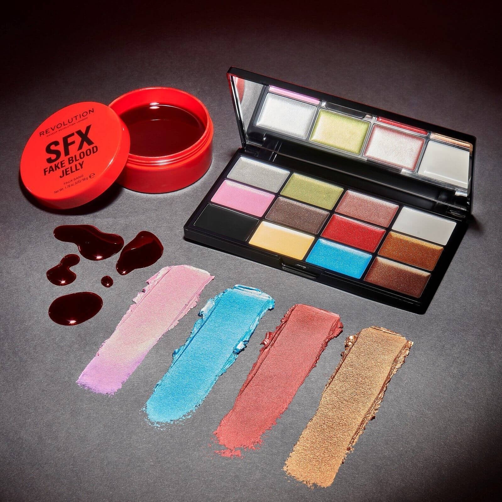 Creator Revolution SFX Metallic Face Paint Palette