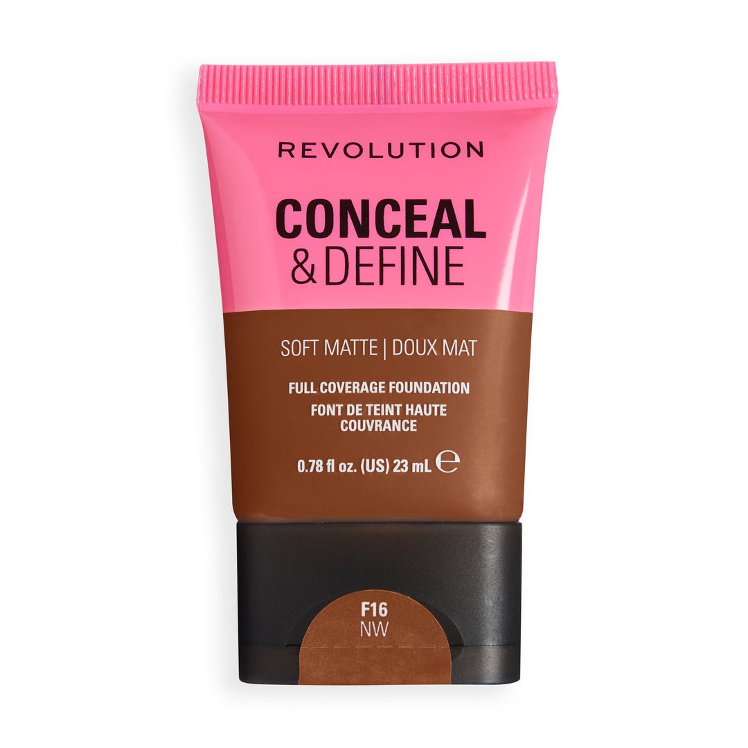 Revolution Conceal & Define Soft Matte Tube Foundation