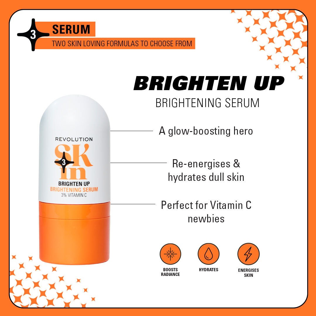 Revolution Skin Brighten Up 3% Vitamin C Brightening Serum