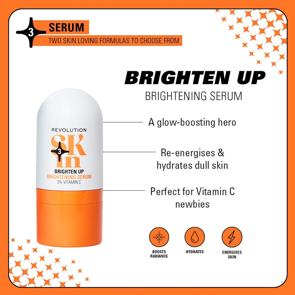 Revolution Skin Brighten Up 3% Vitamin C Brightening Serum