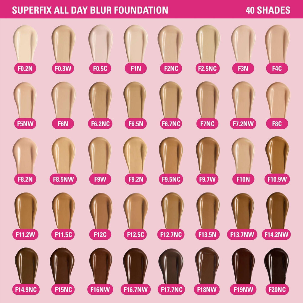 Revolution Superfix Blur Longwear Foundation