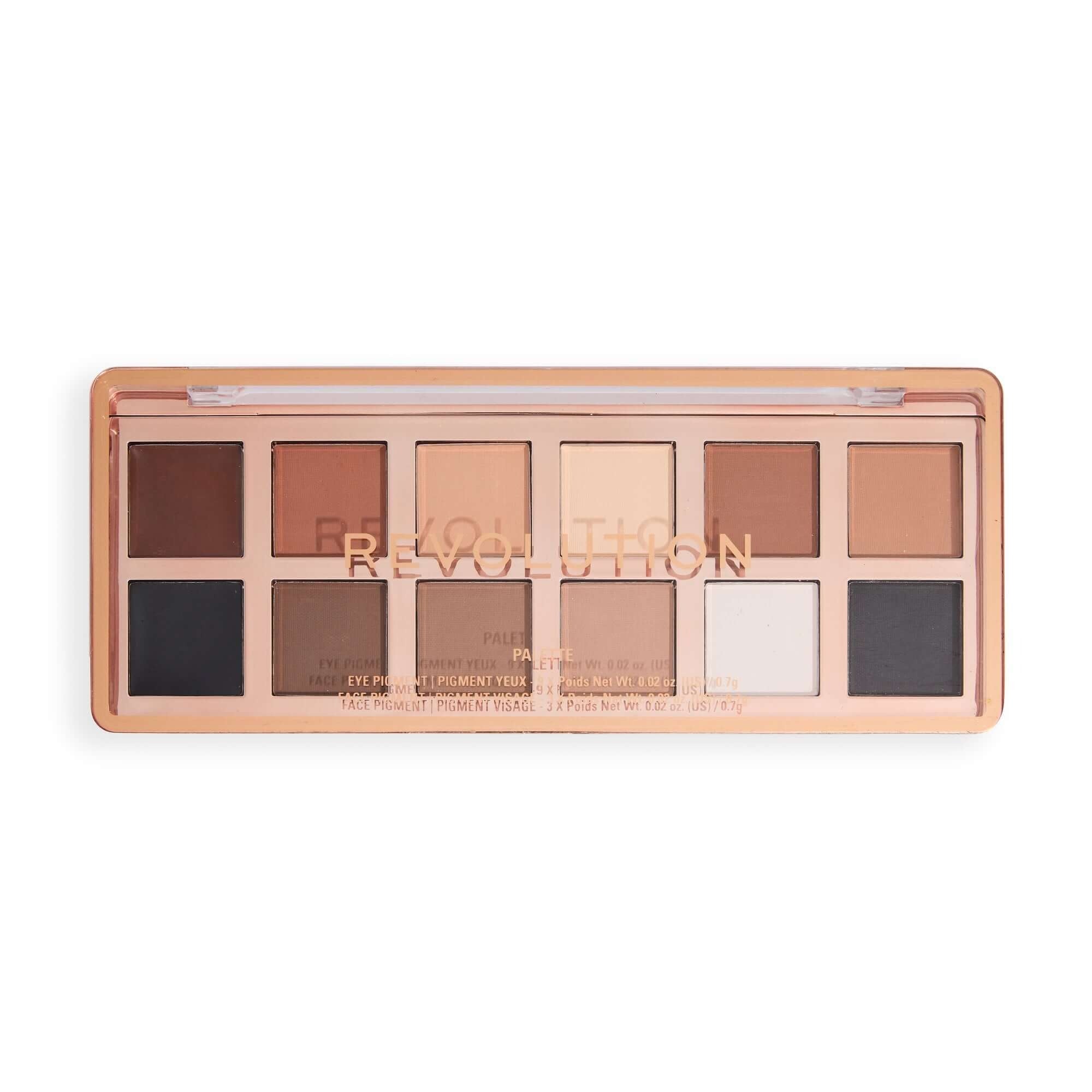 Revolution The Master Icon Matte Nudes Eyeshadow Palette