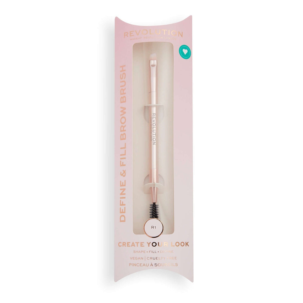 Revolution Create Define & Fill Brow Brush R1