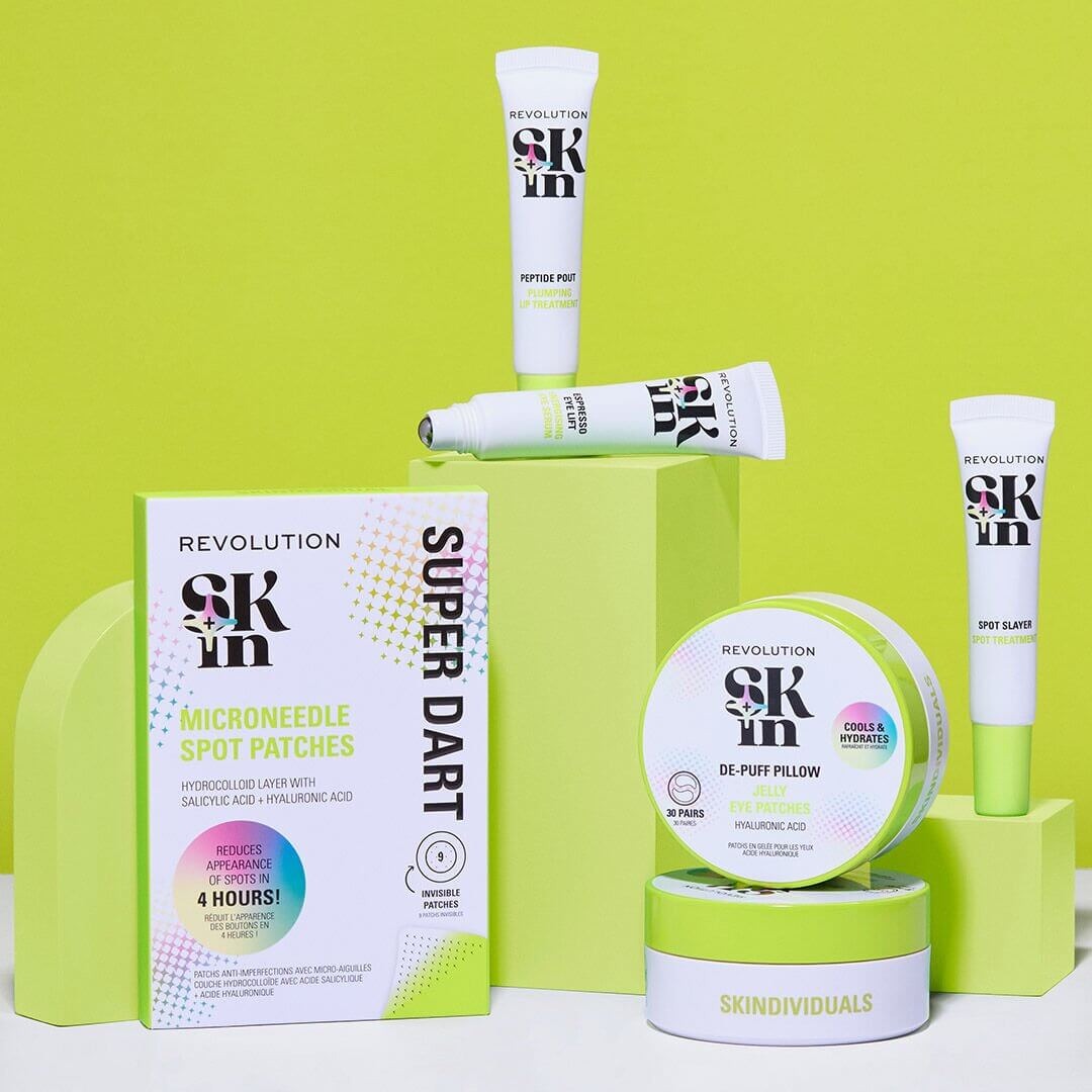 Revolution Skin De-Puff Pillow Hyaluronic Acid Jelly Eye Patches