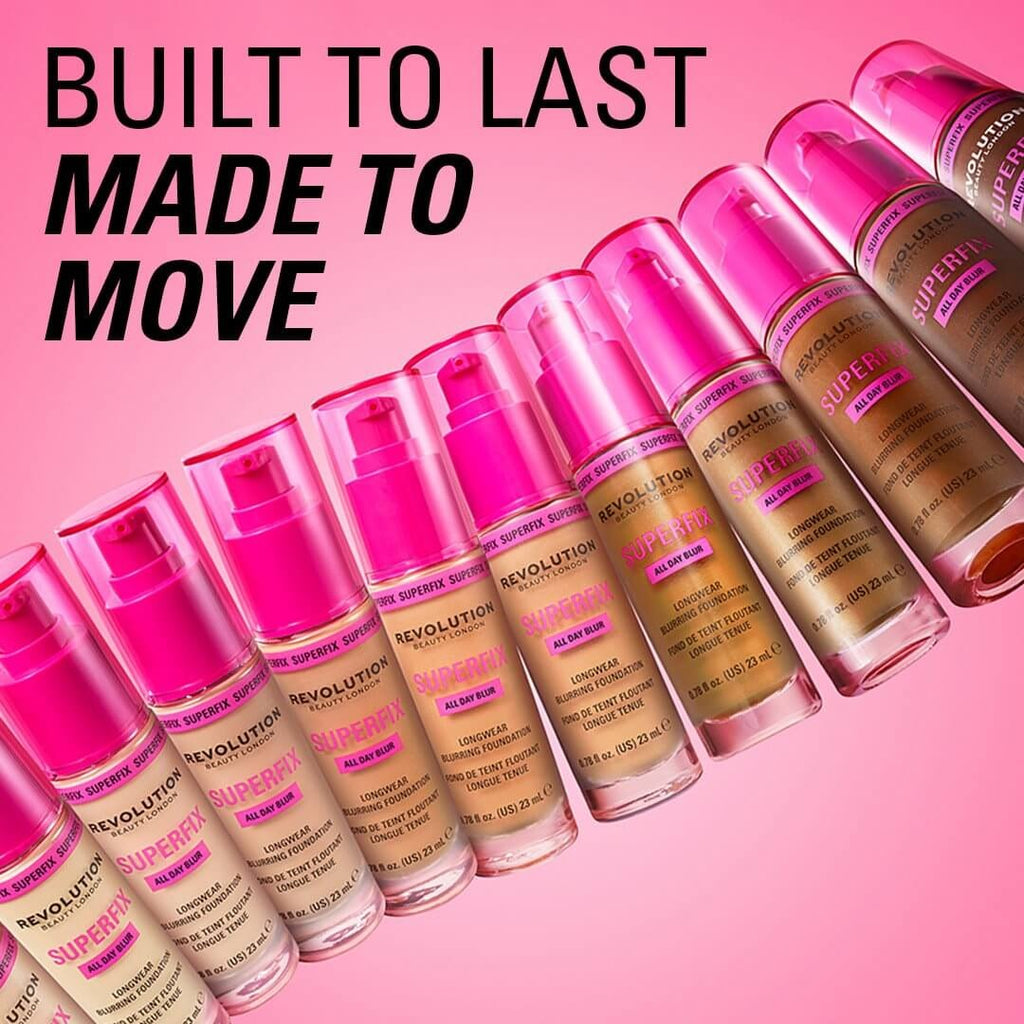 Revolution Superfix All Night Long Makeup Routine