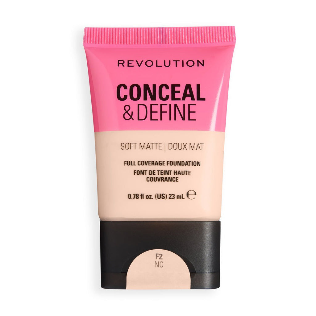 Revolution Conceal & Define Soft Matte Tube Foundation