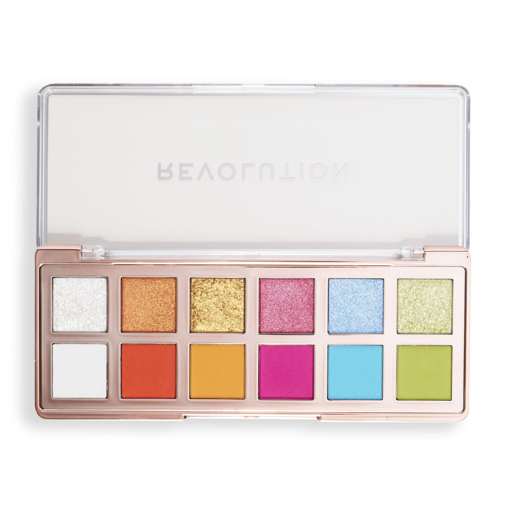 Revolution The Vibrant Icon Brights Eyeshadow Palette