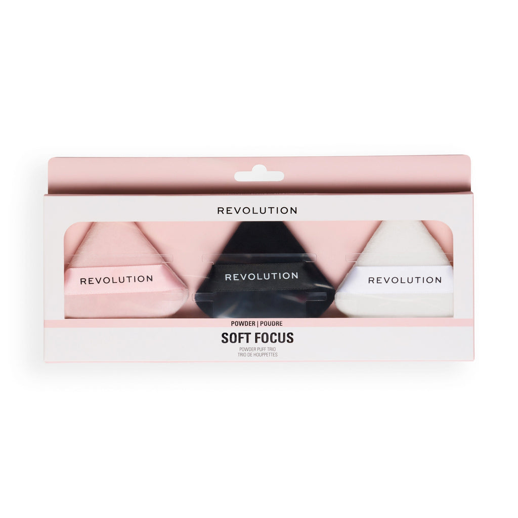 Revolution Soft Focus Powder Puff Trio