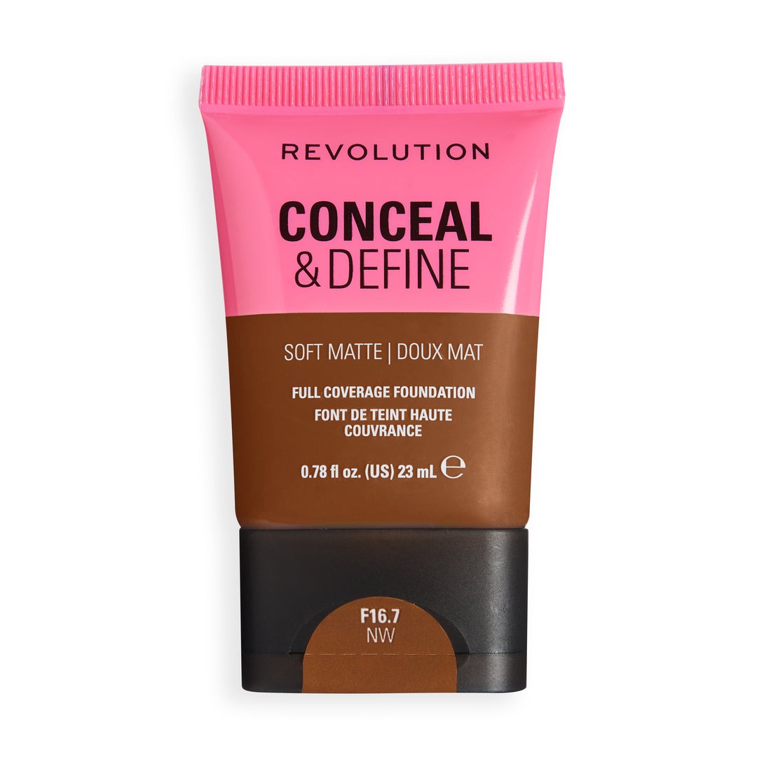 Revolution Conceal & Define Soft Matte Tube Foundation