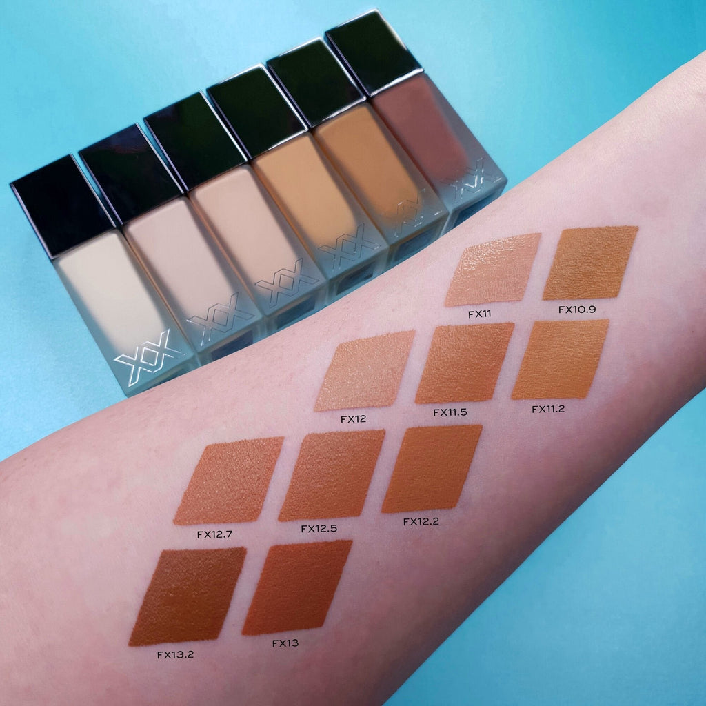 XX Revolution Liquid Skin FauXXdation Double FiXX Foundation
