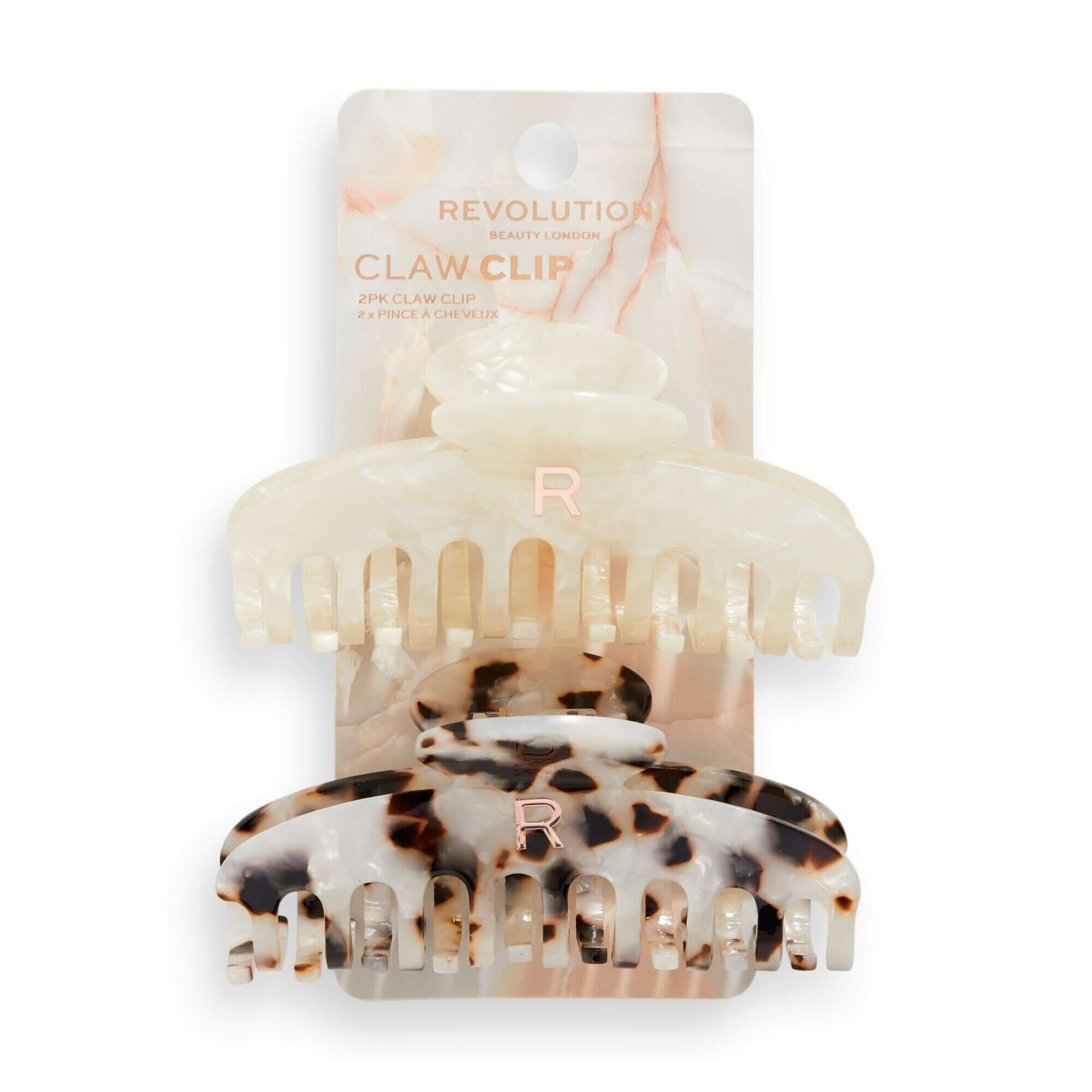 Revolution Haircare Acetate Claw Clip Tortoiseshell/Ivory