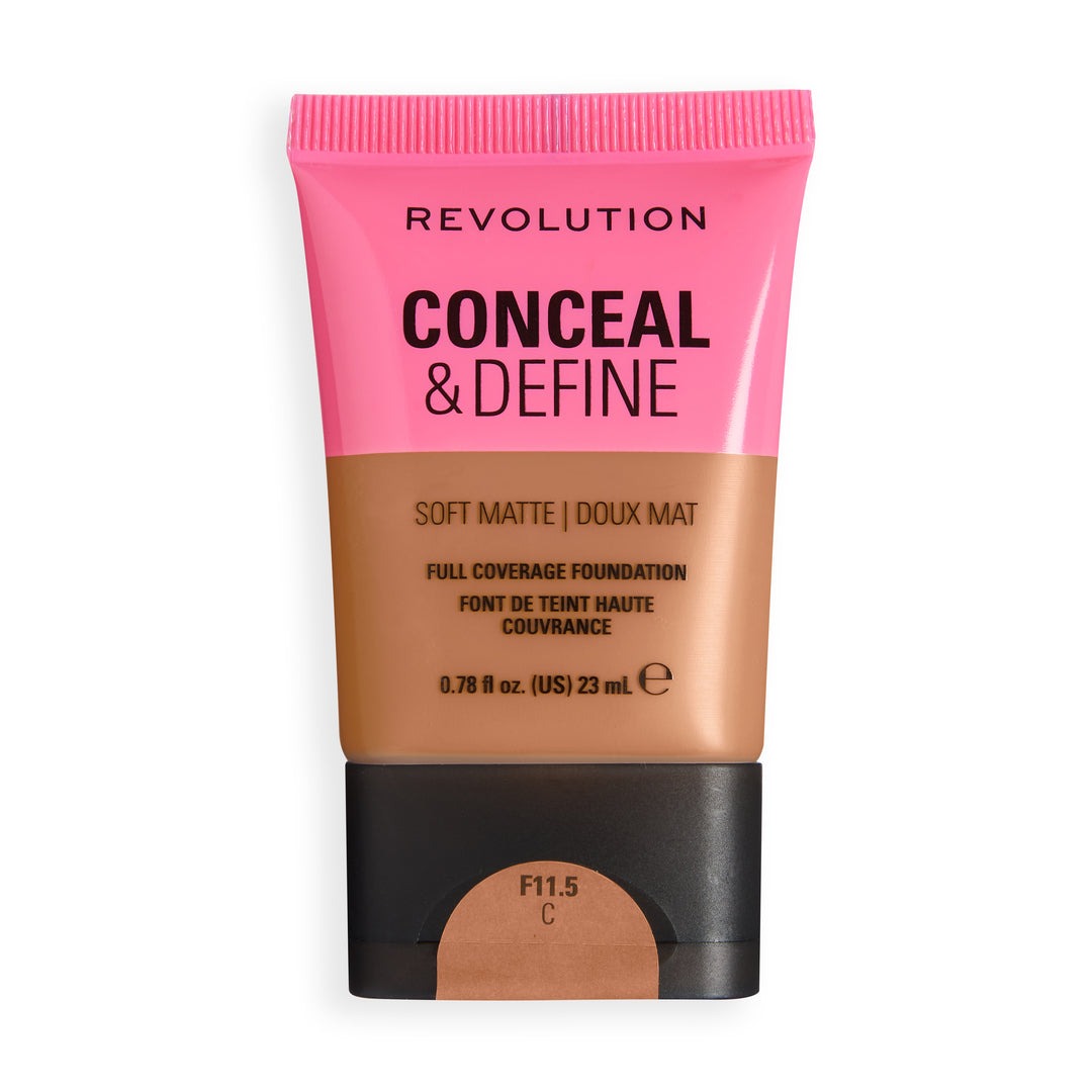 Revolution Conceal & Define Soft Matte Tube Foundation