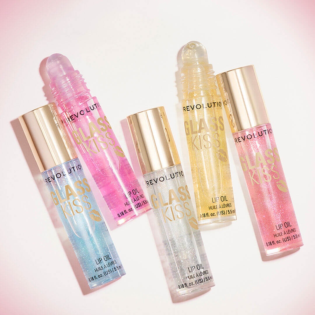Revolution Glass Kiss Roller Ball Lip Oil
