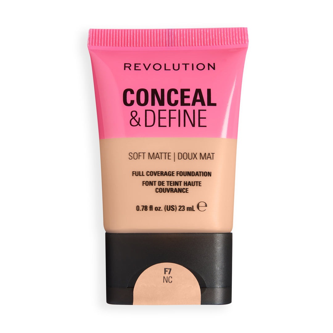 Revolution Conceal & Define Soft Matte Tube Foundation