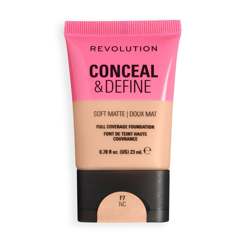 Revolution Conceal & Define Soft Matte Tube Foundation