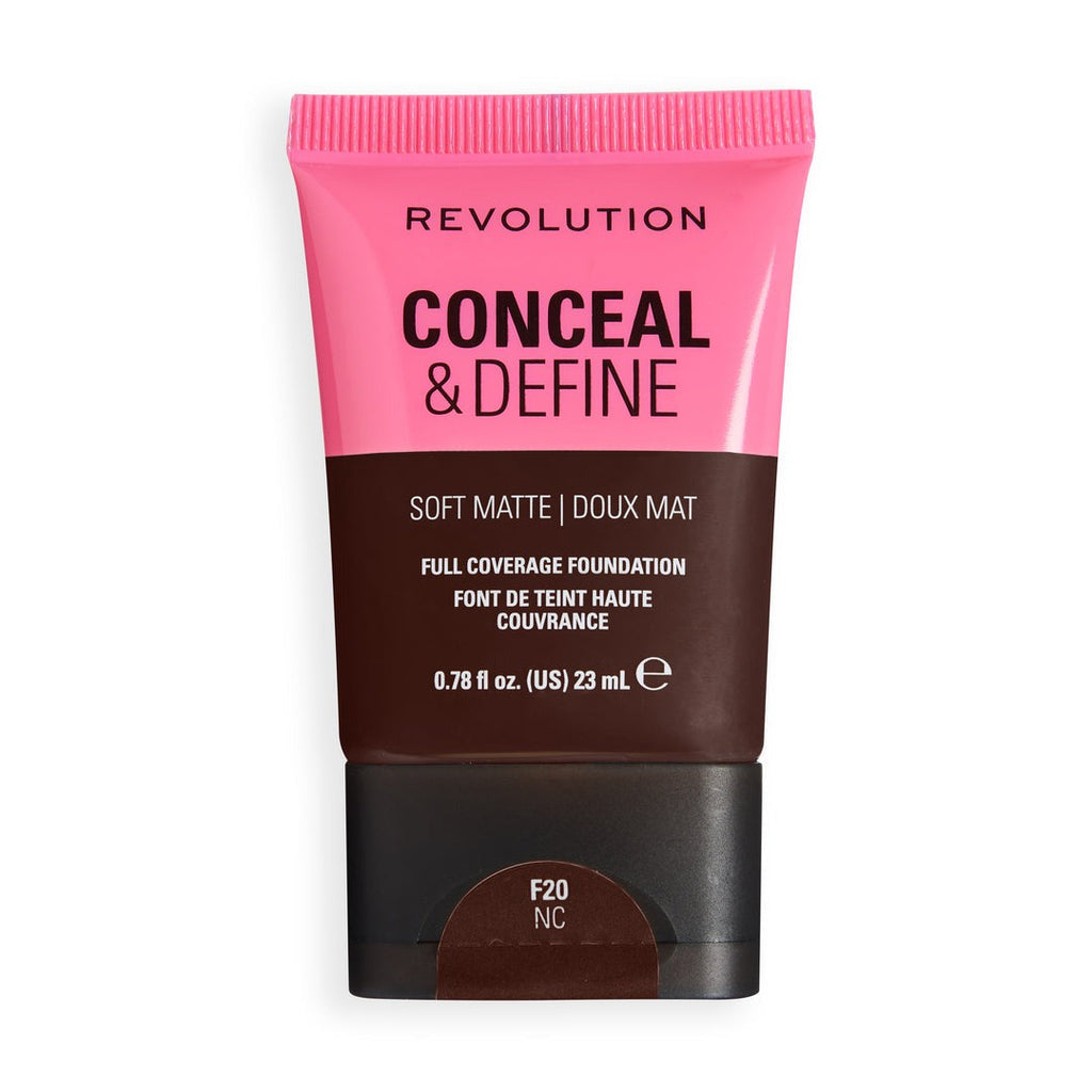 Revolution Conceal & Define Soft Matte Tube Foundation
