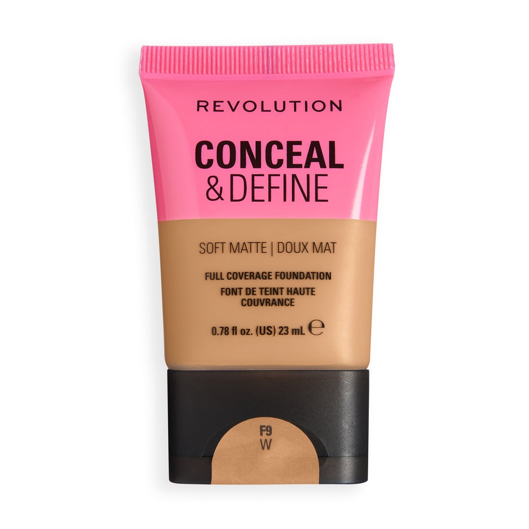 Revolution Conceal & Define Soft Matte Tube Foundation
