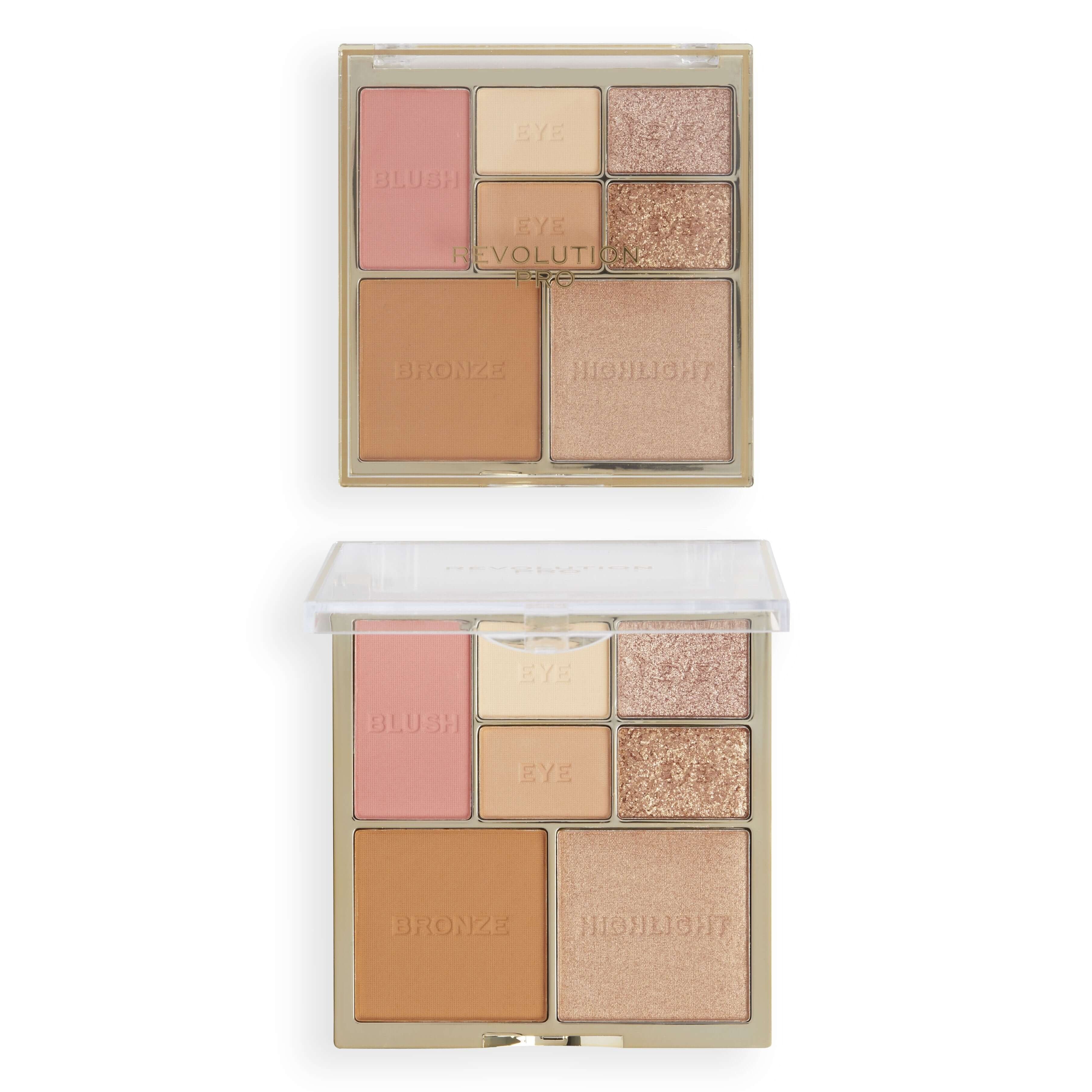 Revolution Pro Iconic Eye & Cheek Palette Light/Medium
