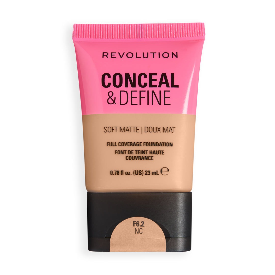 Revolution Conceal & Define Soft Matte Tube Foundation