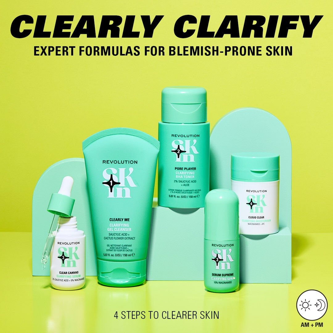 Revolution Skin Clear Canvas 5% Niacinamide & 2% Salicylic Acid Clarifying Serum