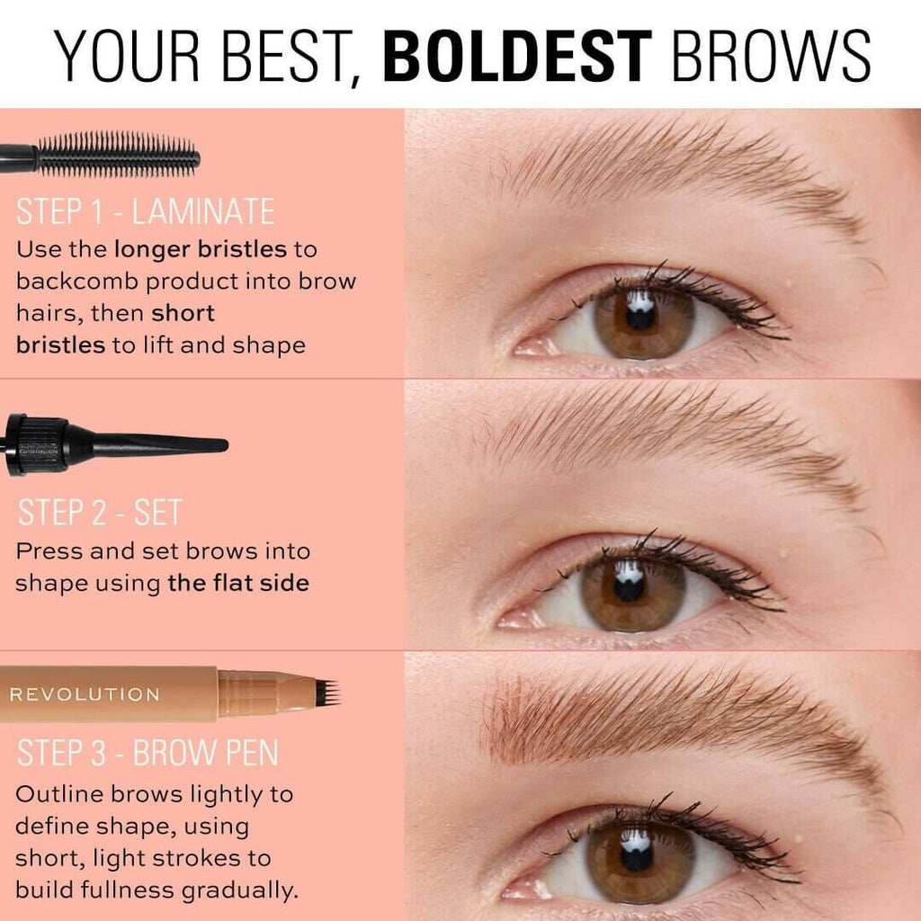Revolution Laminate Brow Fixer