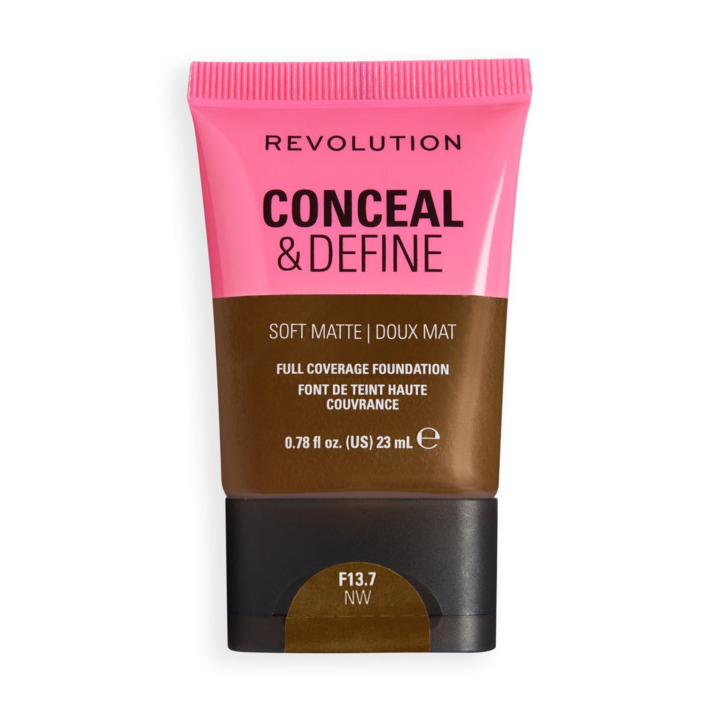 Revolution Conceal & Define Soft Matte Tube Foundation