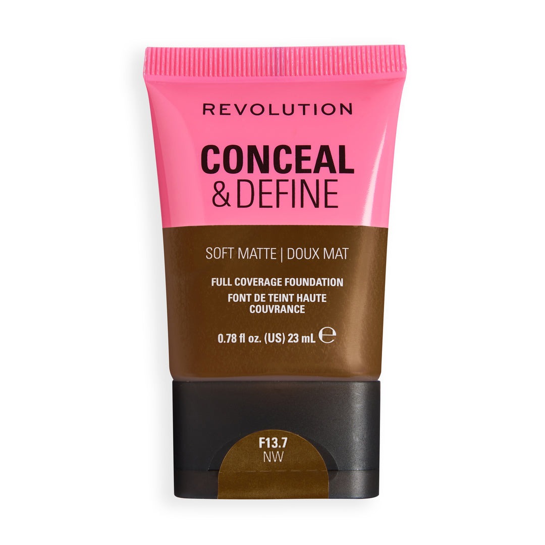 Revolution Conceal & Define Soft Matte Tube Foundation