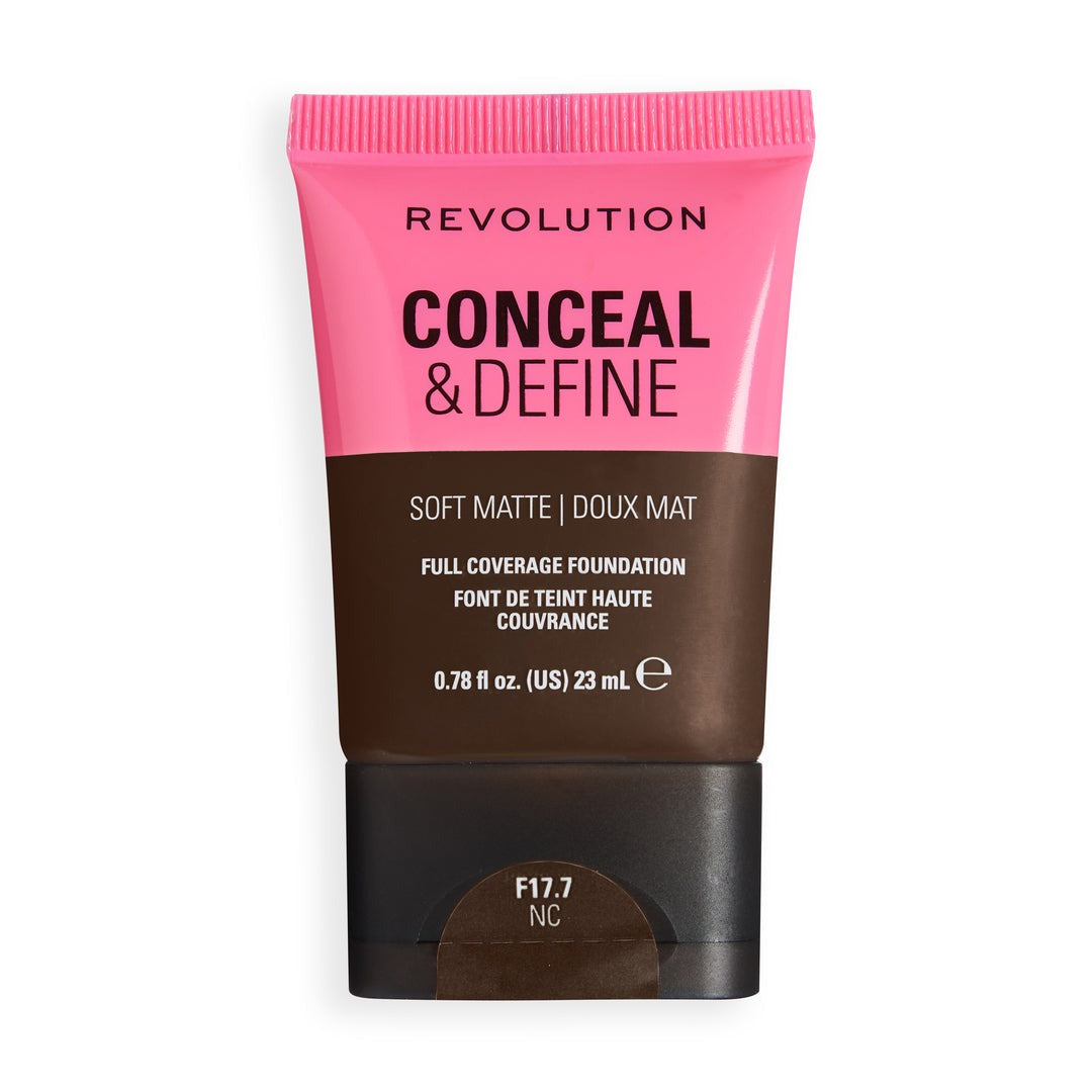 Revolution Conceal & Define Soft Matte Tube Foundation