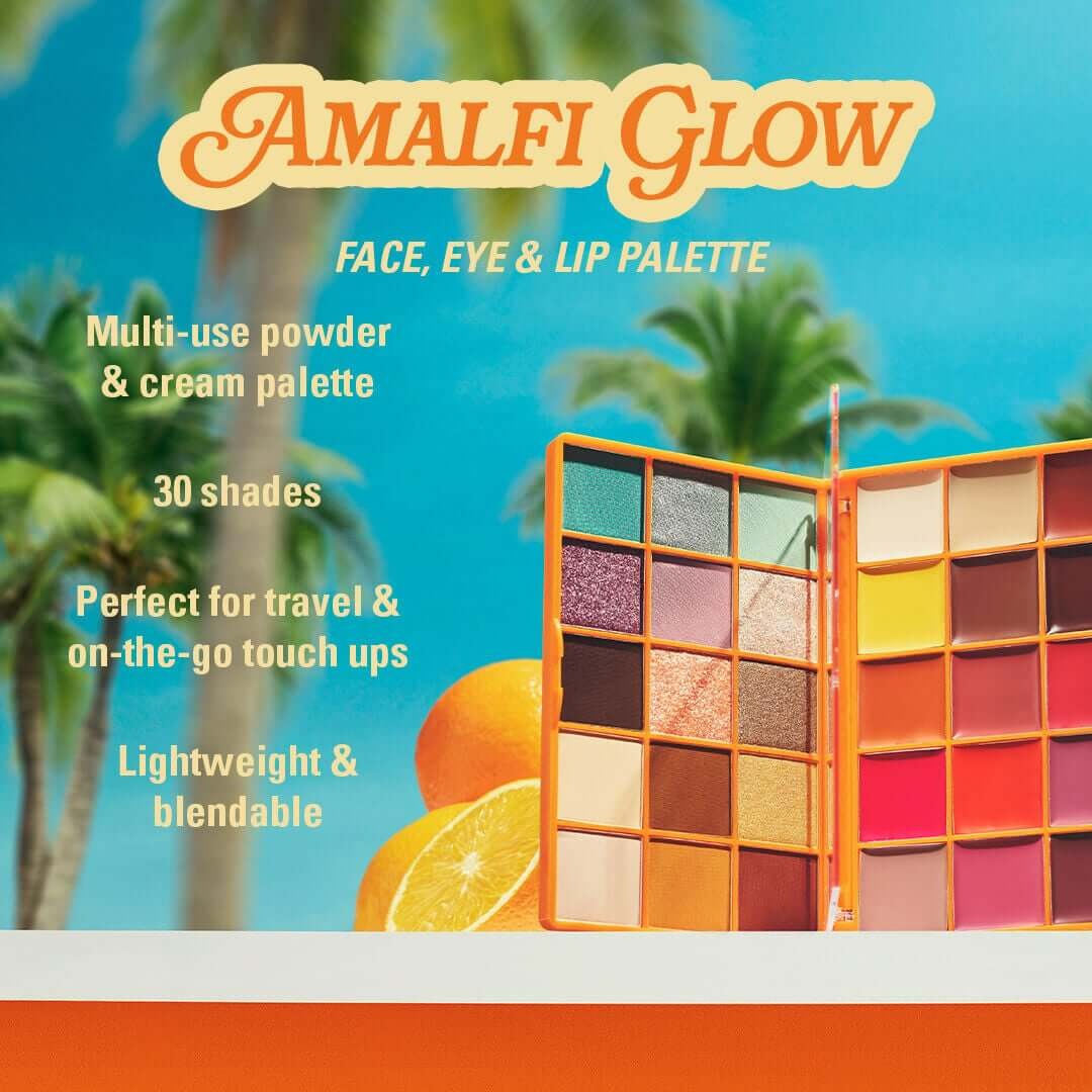 Revolution Everything Face, Eye & Lip Icon Palette Amalfi Glow