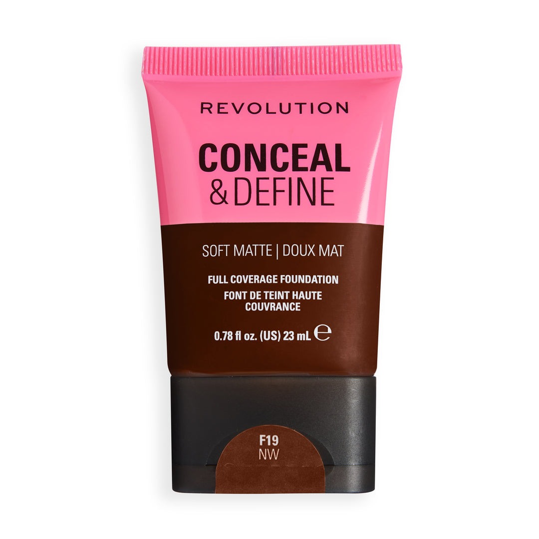 Revolution Conceal & Define Soft Matte Tube Foundation