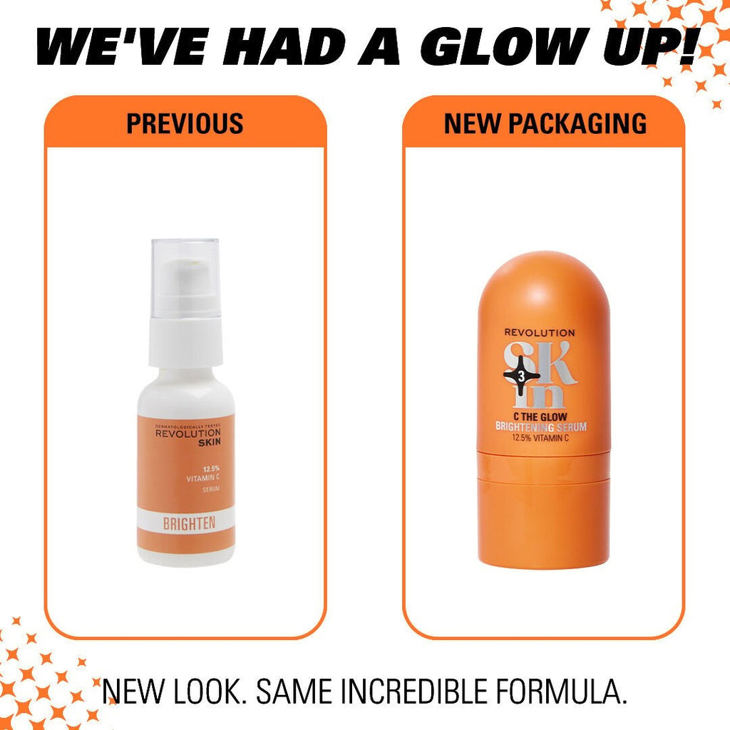 Revolution Skin C The Glow 12.5% Vitamin C Brightening Serum