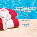 Revolution Poolside Hand Held Electric Fan White