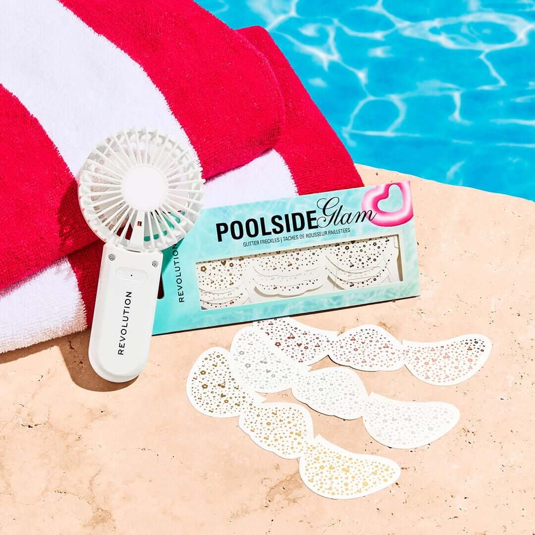 Revolution Poolside Neon Glitter Temporary Freckle Tattoos